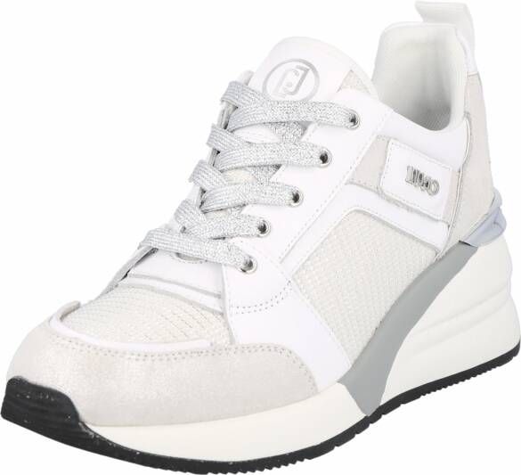 Liu Jo Dames Glitter Sneakers met Synthetisch en Leren Bovenwerk White Dames - Foto 10