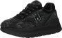 Liu Jo Zwarte sportsneakers met pailletten Black Dames - Thumbnail 4