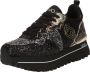 Liu Jo Sportieve Zwarte Sneakers met Zijlogo Black Dames - Thumbnail 4