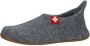 Living Kitzbühel Pantoffels Schweizer Kreuz 4048 610 Grau Grijs Wolvilt LK40480610 - Thumbnail 4