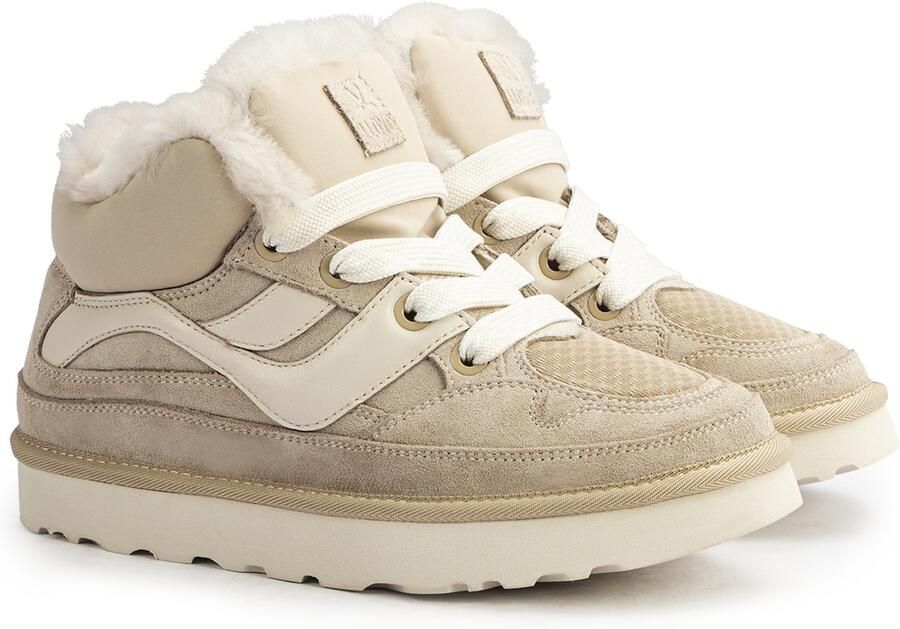 LLOYD Enkellaarsjes beige