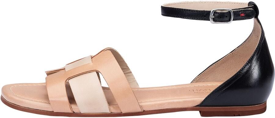 LLOYD Sandalen met riem beige sand zwart