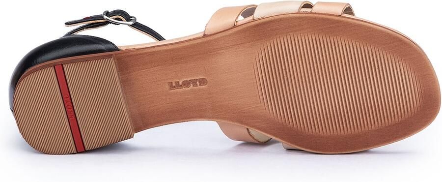 LLOYD Sandalen met riem beige sand zwart - Foto 6