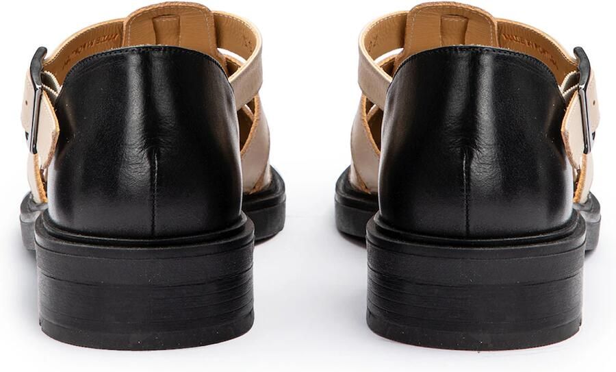 LLOYD Sandalen met riem beige zwart - Foto 3