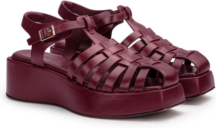 LLOYD Sandalen met riem 'VEGA FRAME' rood - Foto 4