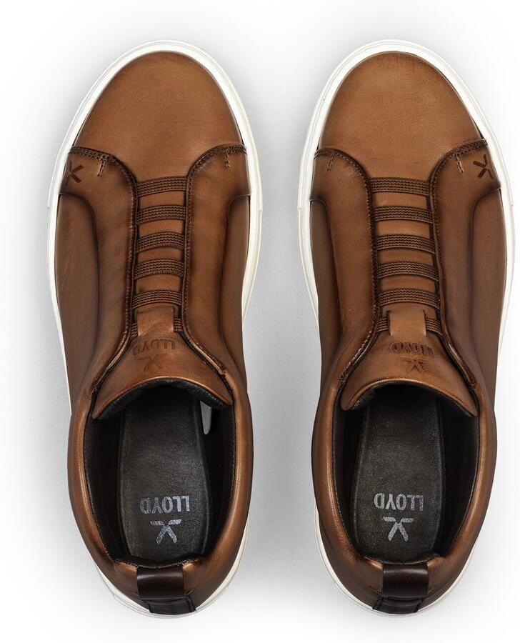 LLOYD Sneakers hoog bruin - Foto 2
