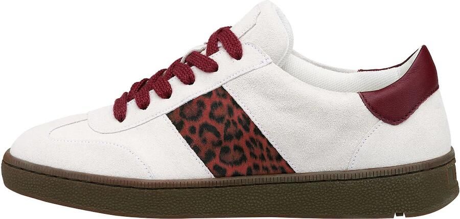 LLOYD Sneakers laag 'Aria' bordeaux wit