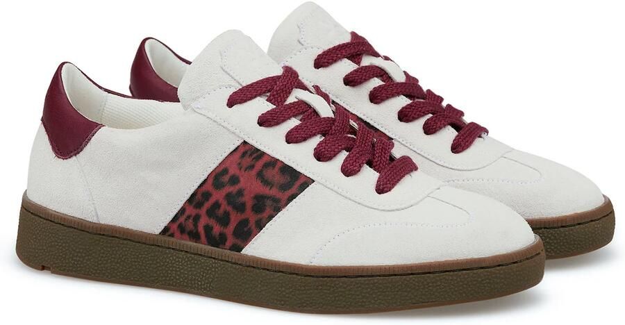 LLOYD Sneakers laag 'Aria' bordeaux wit - Foto 4