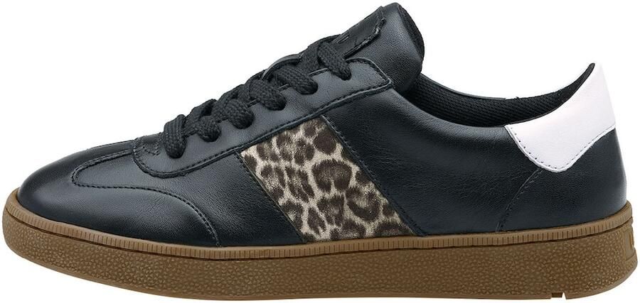 LLOYD Sneakers laag 'ARIA' bruin zwart wit