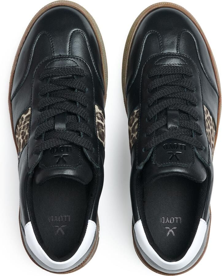 LLOYD Sneakers laag 'ARIA' bruin zwart wit - Foto 2