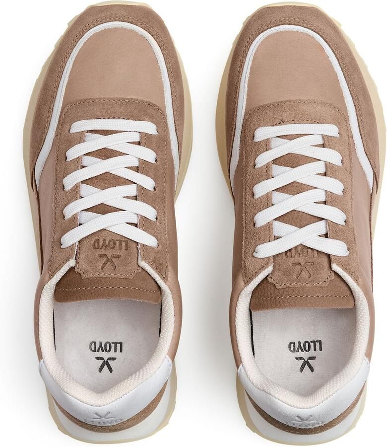 LLOYD Sneakers laag 'Blaze' camel bruin wit - Foto 2