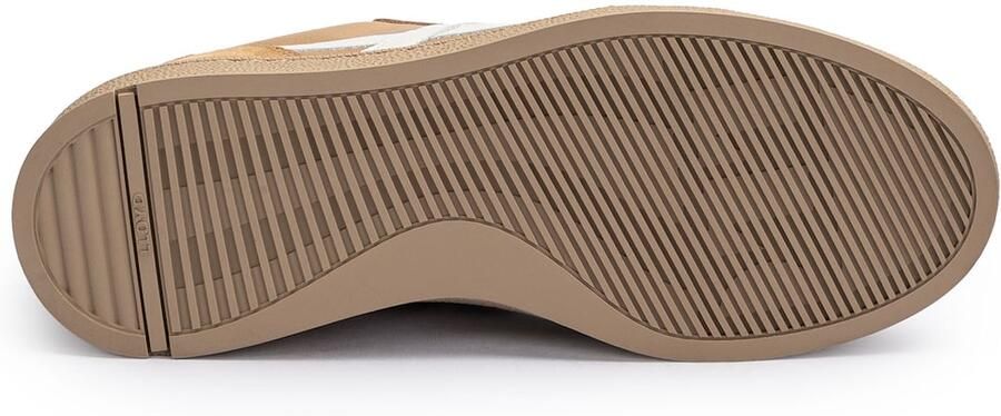 Lloyd Akari Brava Sneakers Beige Wit Leer en Suede Dames Beige - Foto 6
