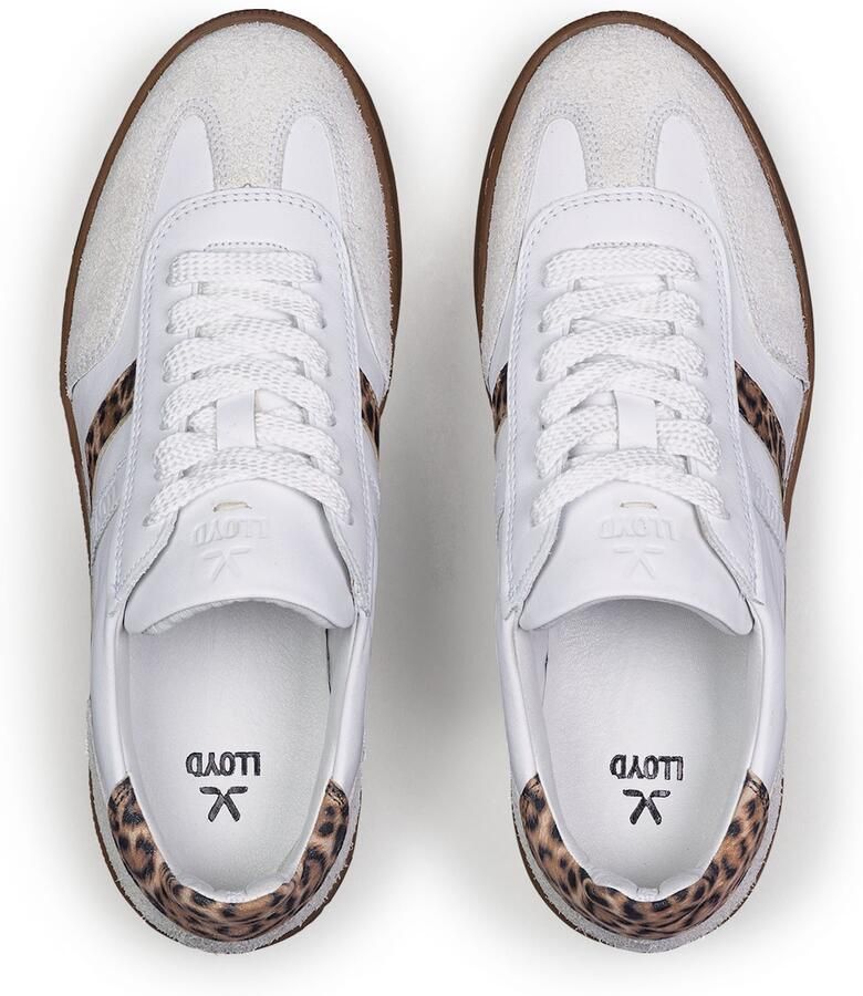 Lloyd Brava 16-501-55 Sneakers Wit Leer Dames Wit - Foto 3
