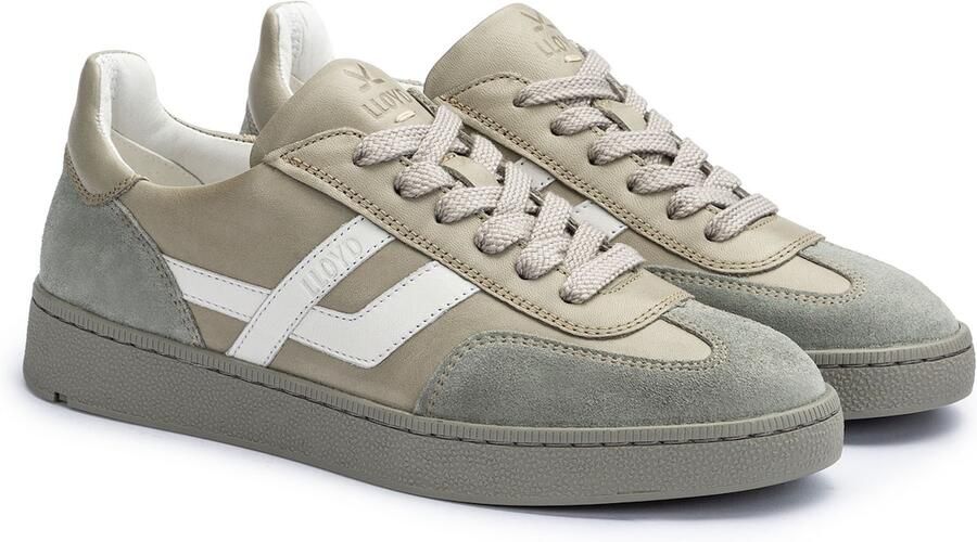LLOYD Sneakers laag 'Brava' olijfgroen smaragd wit - Foto 5