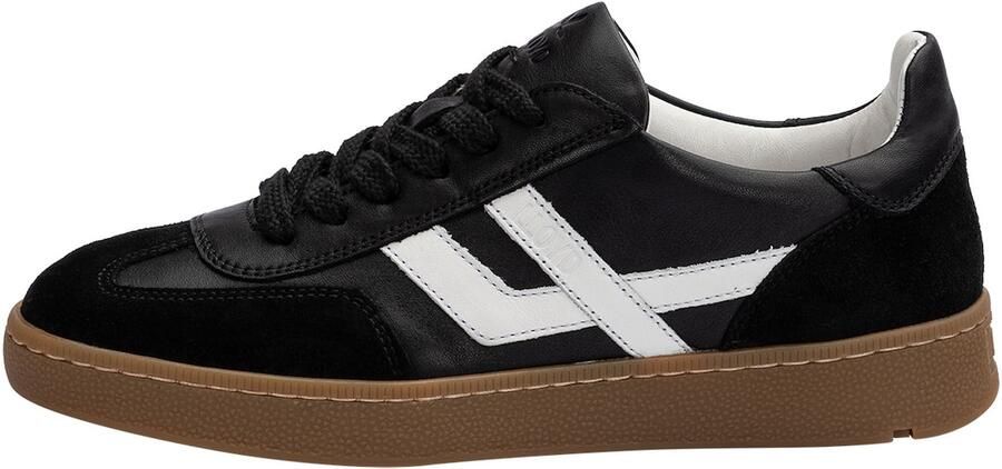 LLOYD Sneakers laag 'Brava' zwart wit