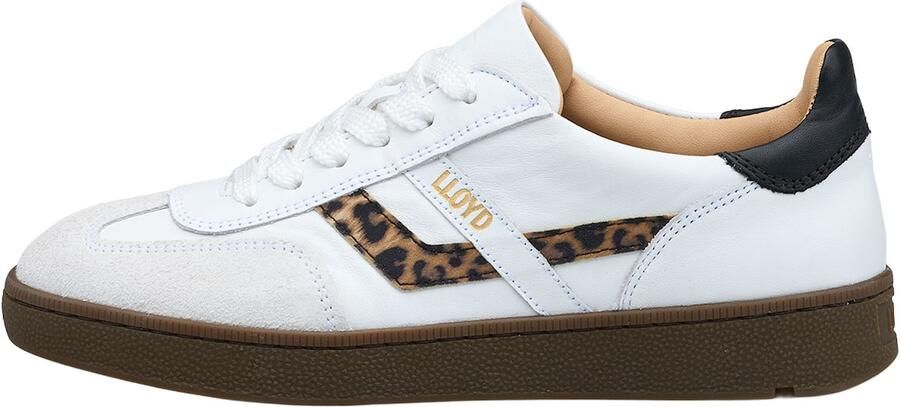 LLOYD Sneakers laag bruin lichtbruin zwart wit