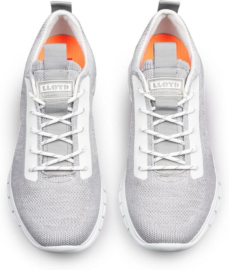 LLOYD Sneakers laag 'Buck' lichtgrijs wit - Foto 4