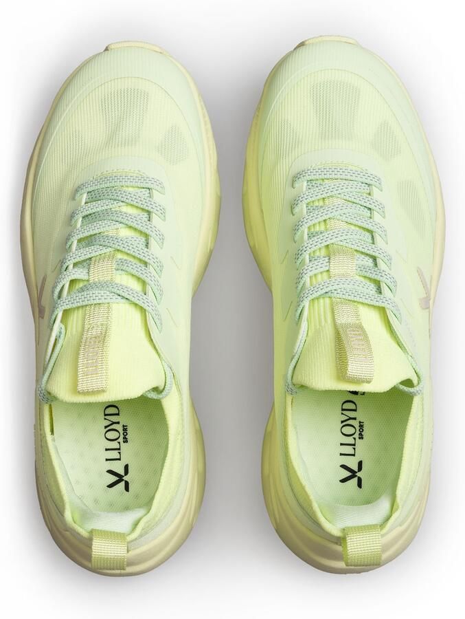 LLOYD Sneakers laag 'DASH ERA' pasteelgeel mintgroen - Foto 2