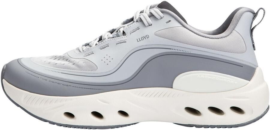 LLOYD Sneakers laag 'DASH X' grijs