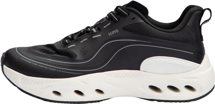 LLOYD Sneakers laag 'DASH X' zwart