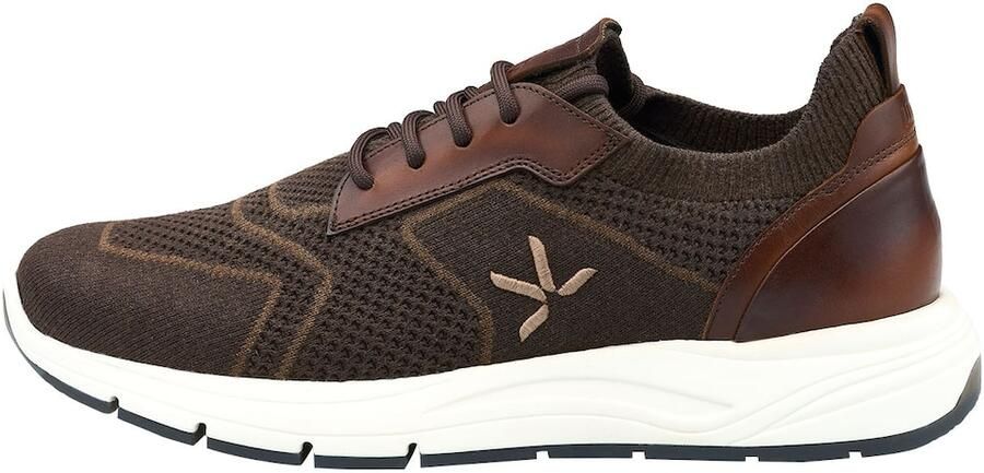 LLOYD Sneakers laag 'Echo' beige chocoladebruin sepia mokka