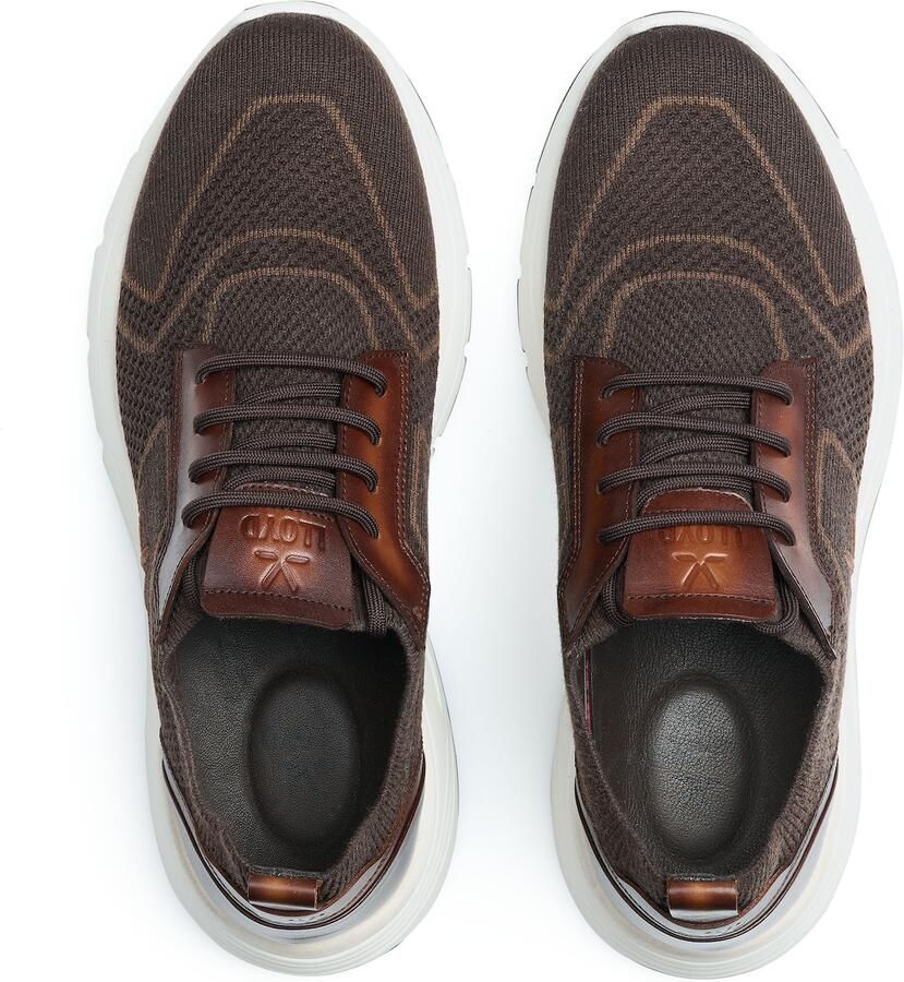 LLOYD Sneakers laag 'Echo' beige chocoladebruin sepia mokka - Foto 2