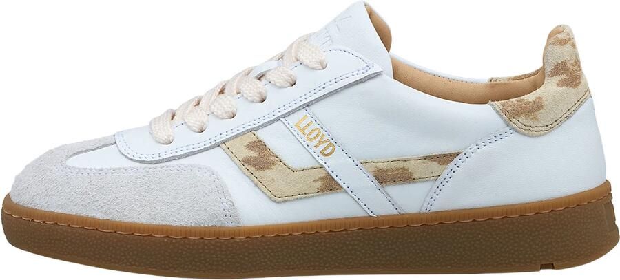 LLOYD Sneakers laag ecru sepia wit - Foto 4