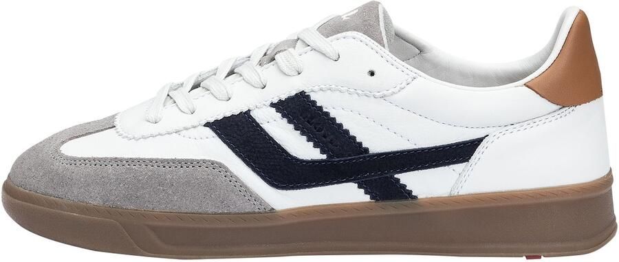 LLOYD Sneakers laag 'Elian' oker grijs zwart wit - Foto 4
