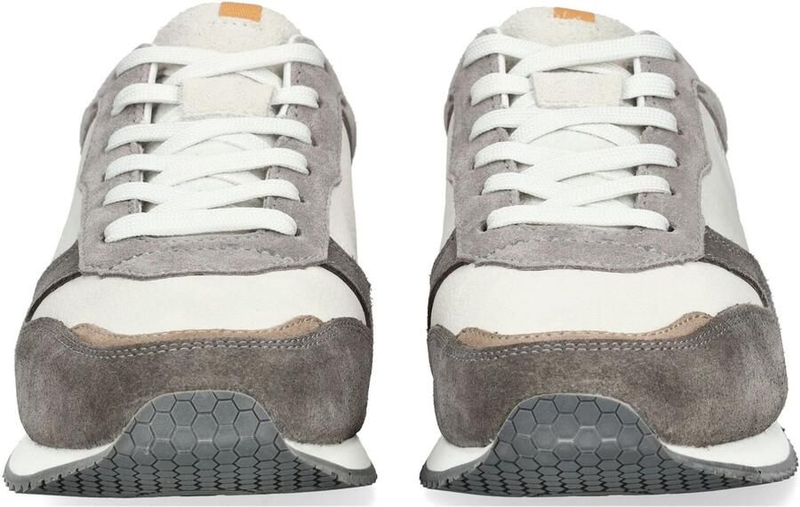 LLOYD Sneakers laag grijs donkergrijs oranje wit - Foto 4