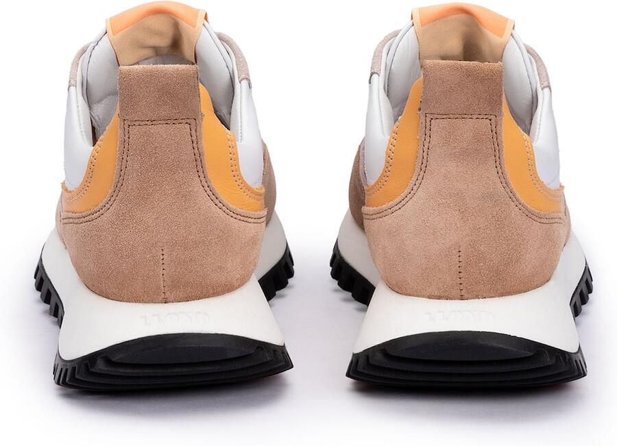 LLOYD Sneakers laag mandarijn perzik lichtroze wit - Foto 3