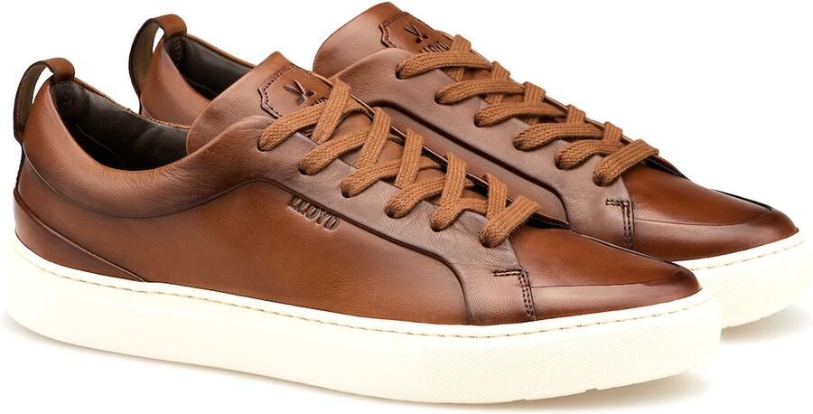 Lloyd Leren sneakers met label in reliëf model 'METRO' - Foto 3