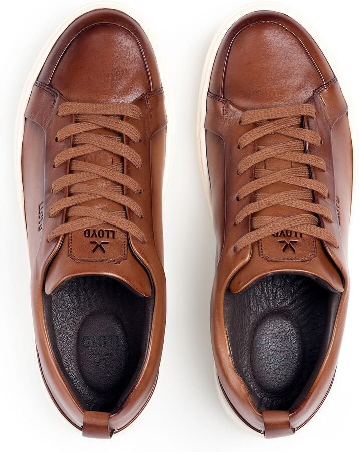 Lloyd Leren sneakers met label in reliëf model 'METRO' - Foto 2