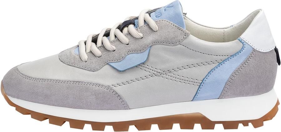 LLOYD Sneakers laag 'Milo' hemelsblauw lichtgrijs donkergrijs wit