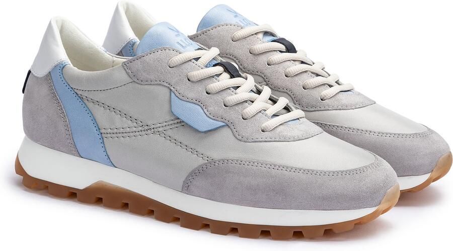 LLOYD Sneakers laag 'Milo' hemelsblauw lichtgrijs donkergrijs wit - Foto 4