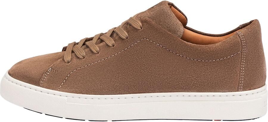 LLOYD Sneakers laag 'MITCHELL' bruin wit