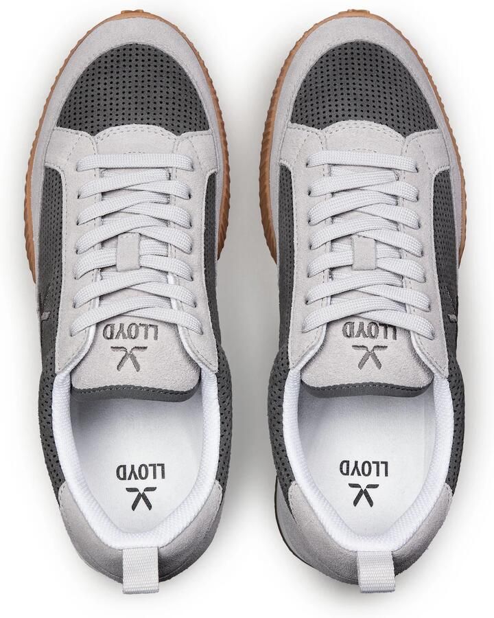 LLOYD Sneakers laag 'Mova Form' taupe antraciet lichtgrijs - Foto 2