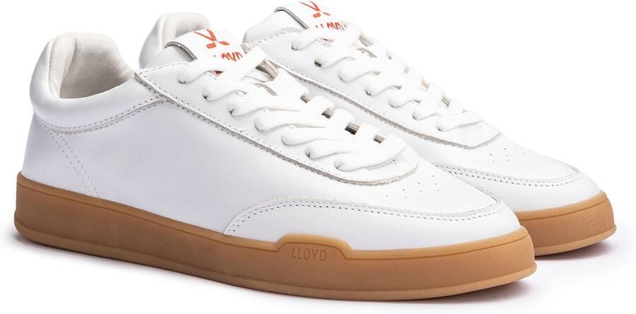 Lloyd sneakers van leer met labelprintdetails model 'PRIME' - Foto 4