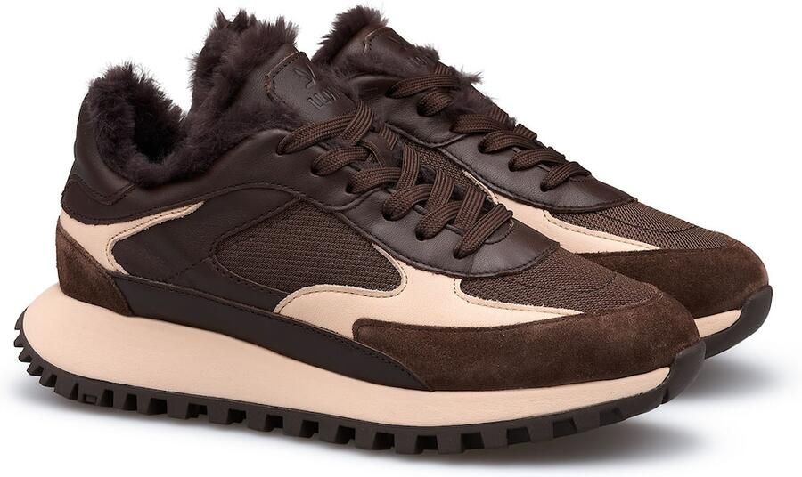 LLOYD Sneakers laag 'Stella' beige donkerbruin - Foto 3