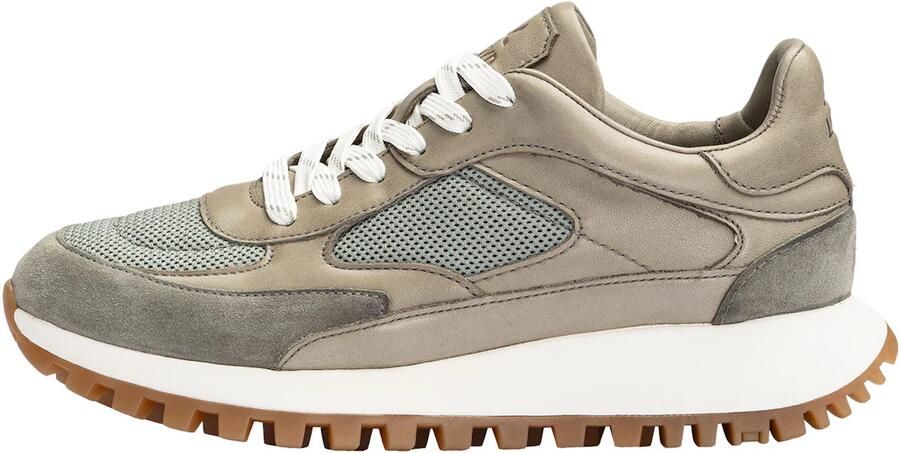 LLOYD Sneakers laag 'Stella' kaki pastelgroen