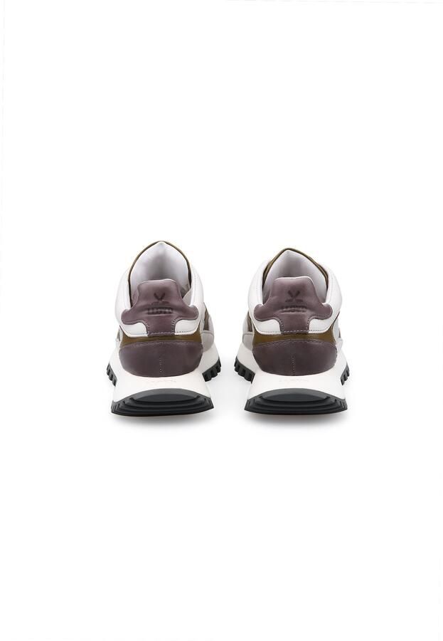 LLOYD Sneakers laag 'Stella' lichtgrijs olijfgroen wit - Foto 3