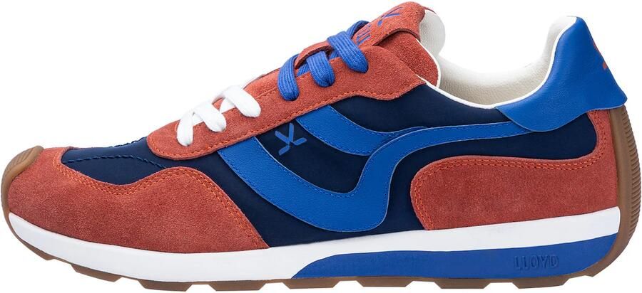 LLOYD Sneakers laag 'Strado' blauw nachtblauw roestrood