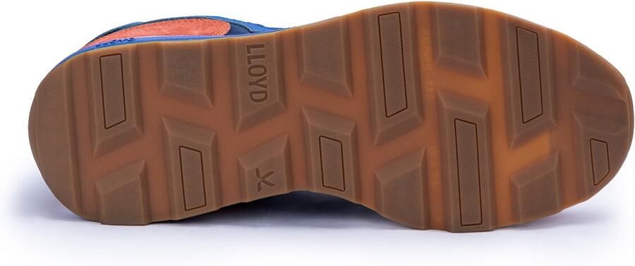 LLOYD Sneakers laag 'Strado' blauw nachtblauw roestrood - Foto 5