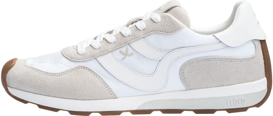 LLOYD Sneakers laag 'Strado' lichtbeige wit
