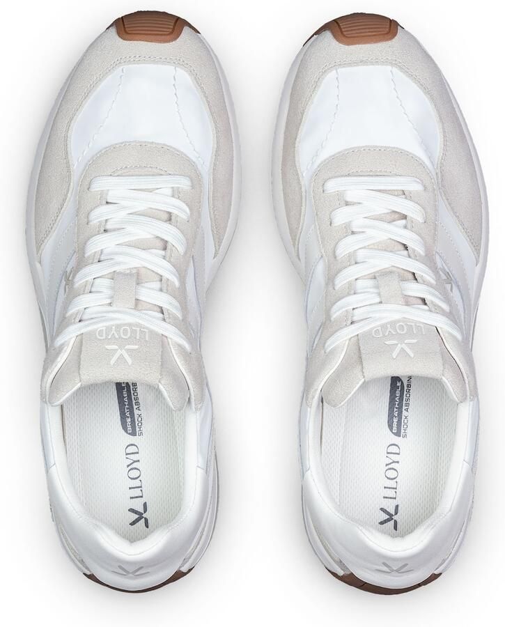 LLOYD Sneakers laag 'Strado' lichtbeige wit - Foto 2