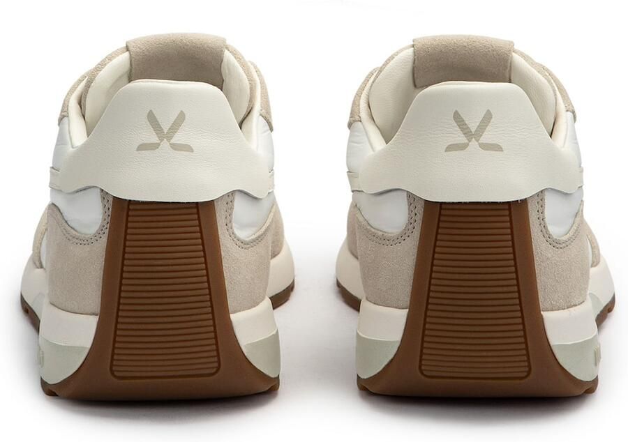 LLOYD Sneakers laag 'Strado Wave' crème chamois chocoladebruin wit - Foto 3