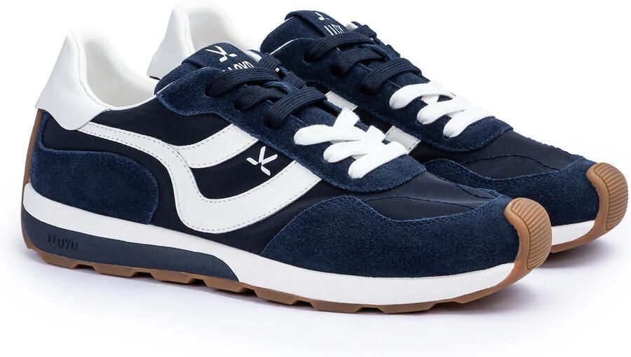 LLOYD Sneakers laag 'Strado Wave' donkerblauw wit - Foto 4