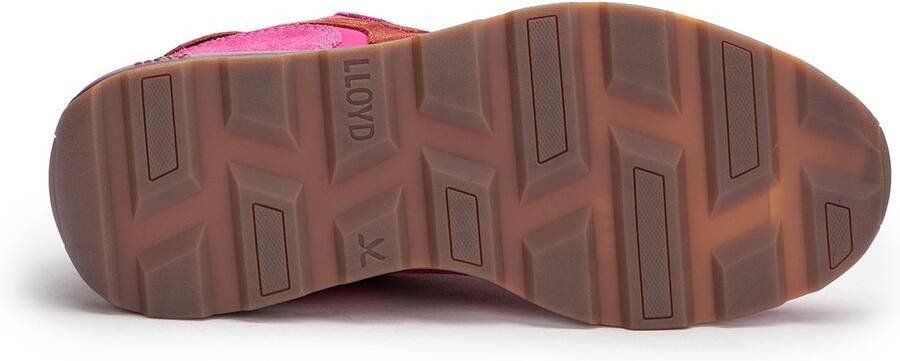 LLOYD Sneakers laag 'Strado Wave' fuchsia donkerrood - Foto 5