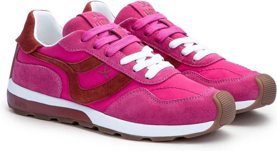 LLOYD Sneakers laag 'Strado Wave' fuchsia donkerrood - Foto 4