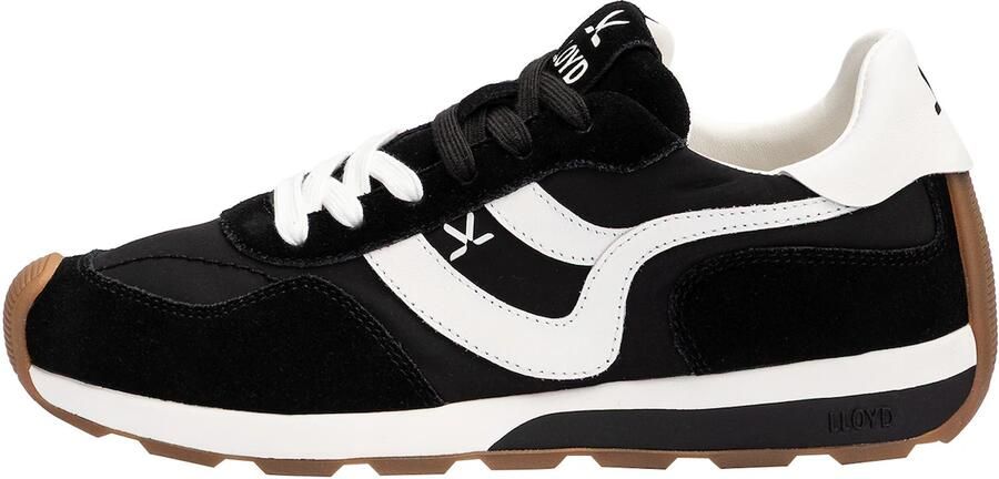 LLOYD Sneakers laag 'STRADO WAVE' zwart