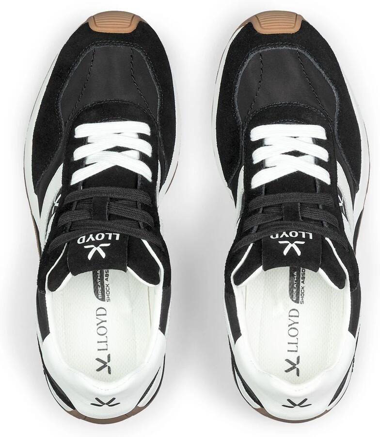 LLOYD Sneakers laag 'STRADO WAVE' zwart - Foto 2